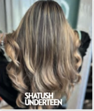 Soft glam waves hairstyle