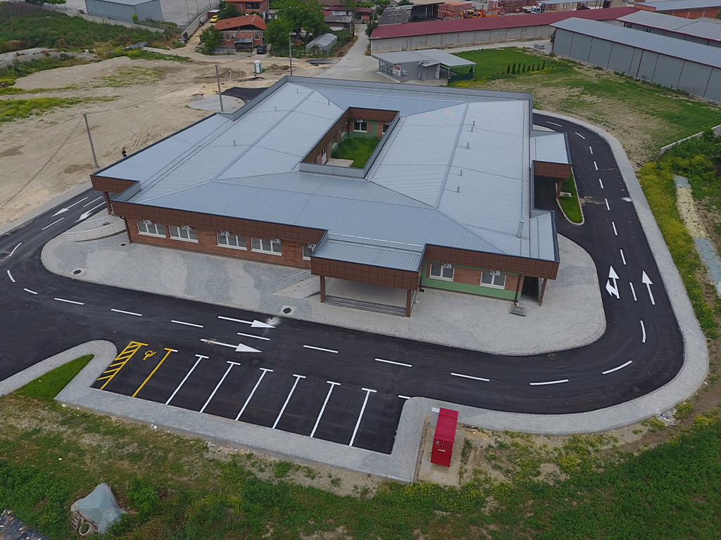 Saraj Polyclinic — Public Healthcare Facility — Drone / Aerial 1