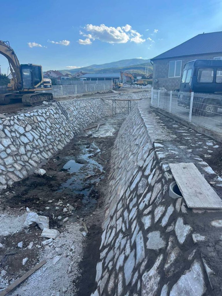 Otlje Riverbed Regulation and Flood-Mitigation Works — Works in Progress 1
