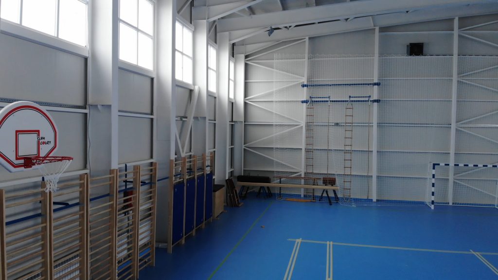 Faik Konica School Sports Hall — Debreshe, Gostivar — Technical Details 1