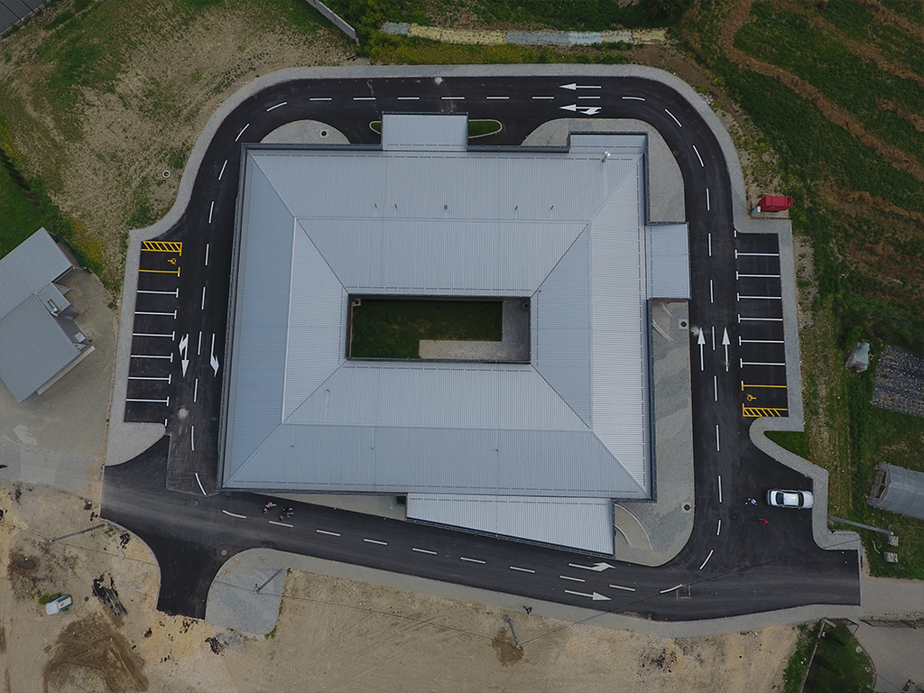 Saraj Polyclinic — Public Healthcare Facility — Drone / Aerial 2