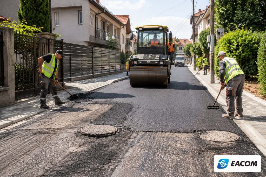 Serava Water Supply & Sewerage Reconstruction — Skopje — Asphalt Works 1
