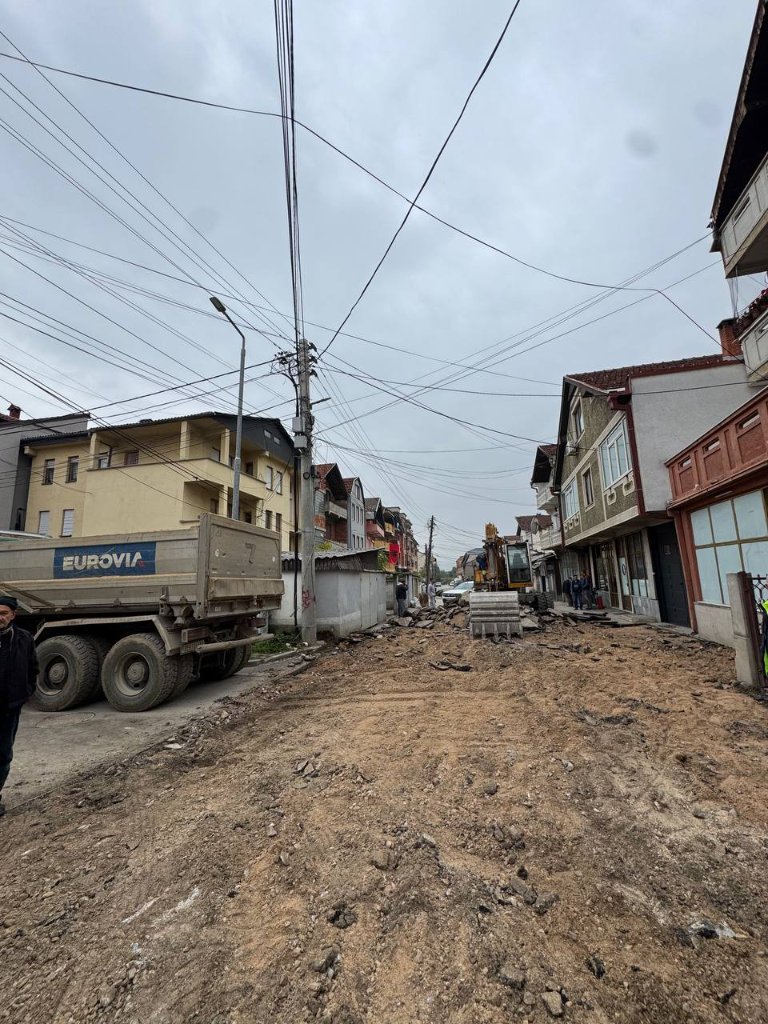 Reconstruction of Shtipska Street, Tetovo — Works in Progress 3