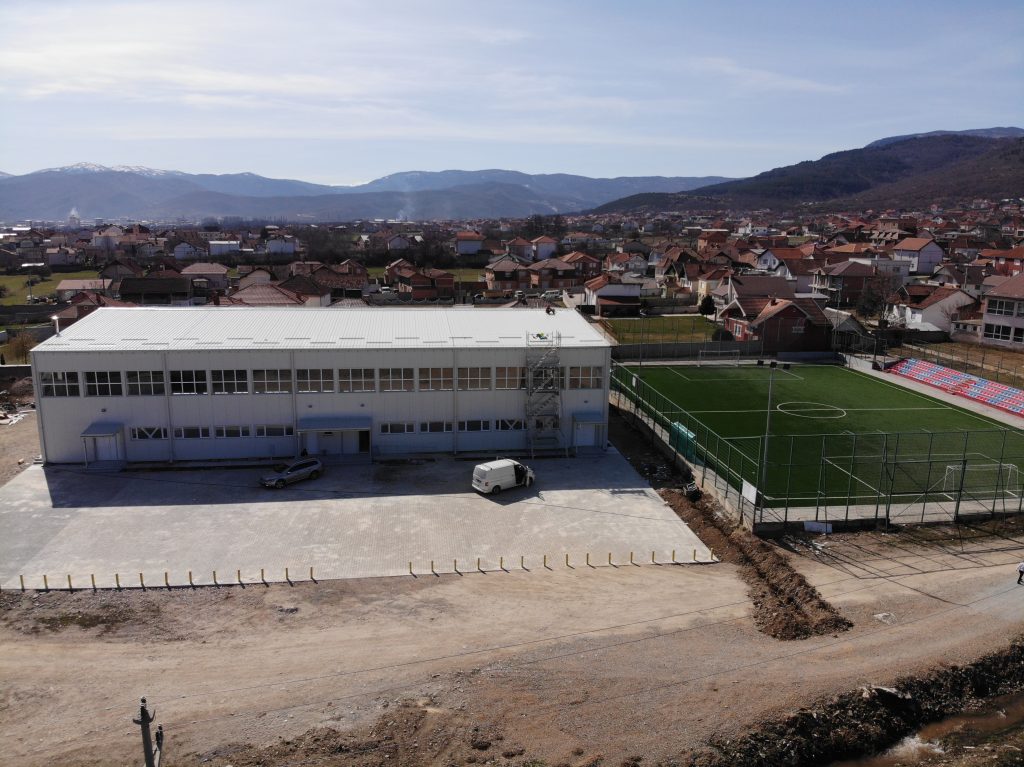 Faik Konica Sports Hall — Public & Institutional Buildings