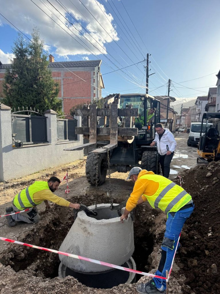 Reconstruction of Shtipska Street, Tetovo — Works in Progress 2