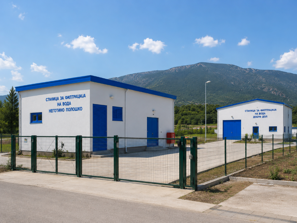 Water Filtration Stations — Negotino-Polosko & Dobri Dol