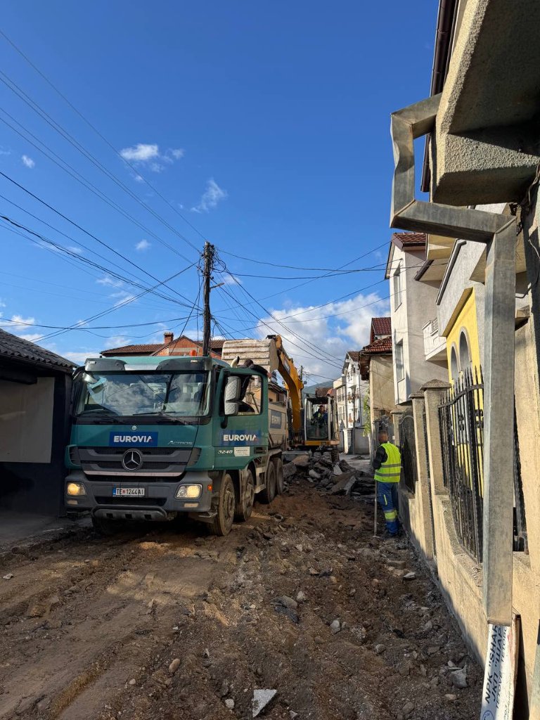 Reconstruction of Shtipska Street, Tetovo — Machinery 2