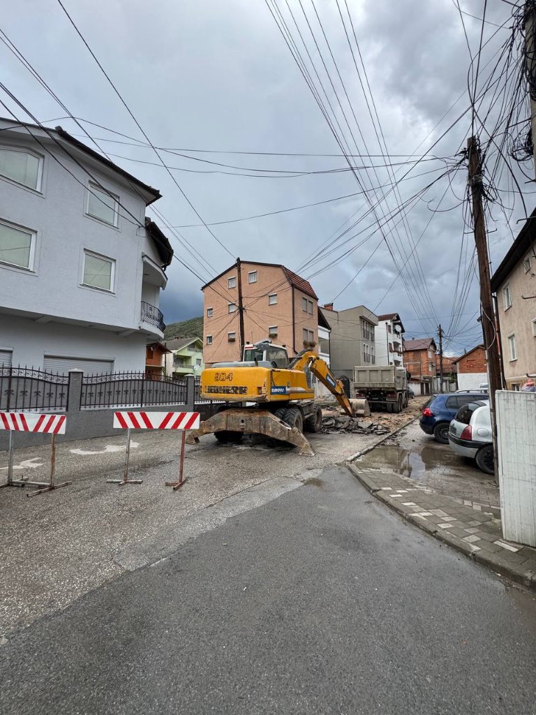 Reconstruction of Shtipska Street, Tetovo — Machinery 1