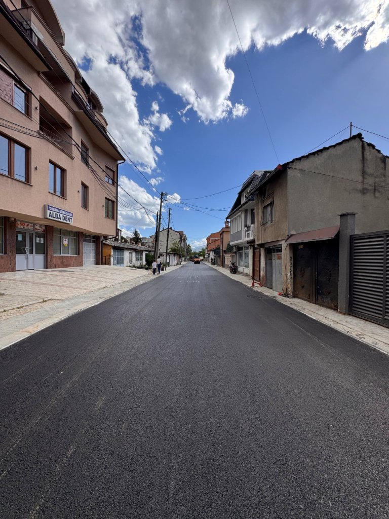 Reconstruction of Shtipska Street, Tetovo — Completed Works 1