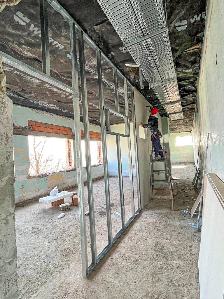 Mother Teresa University — Building Reconstruction and Adaptive Reuse — Works in Progress 1