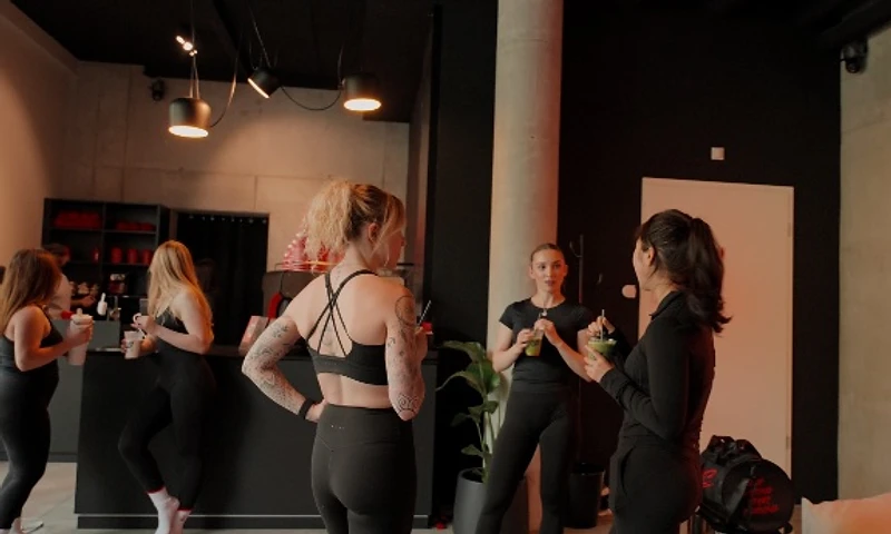 Mitglieder an der BurnLab Health Bar