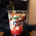 Matcha an der BurnLab Health Bar