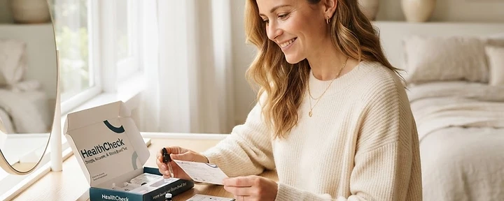 Female Hormone & Fertility Check — home blood testing