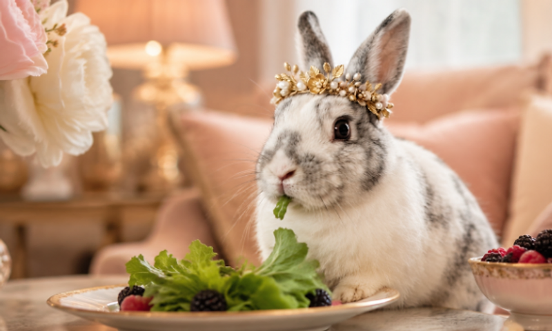 Lilou avec sa couronne dorée