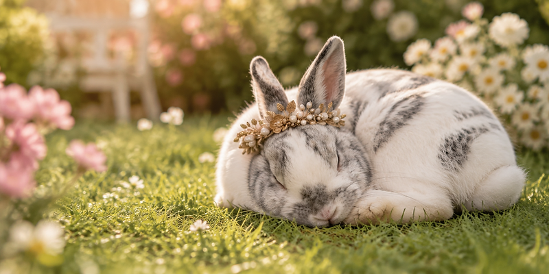 Lilou dans le jardin