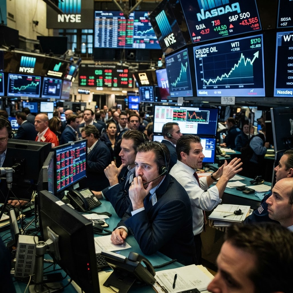 Wall Street Braces for Big Tech Earnings as Oil Surge and Iran War Jitters Rattle Markets