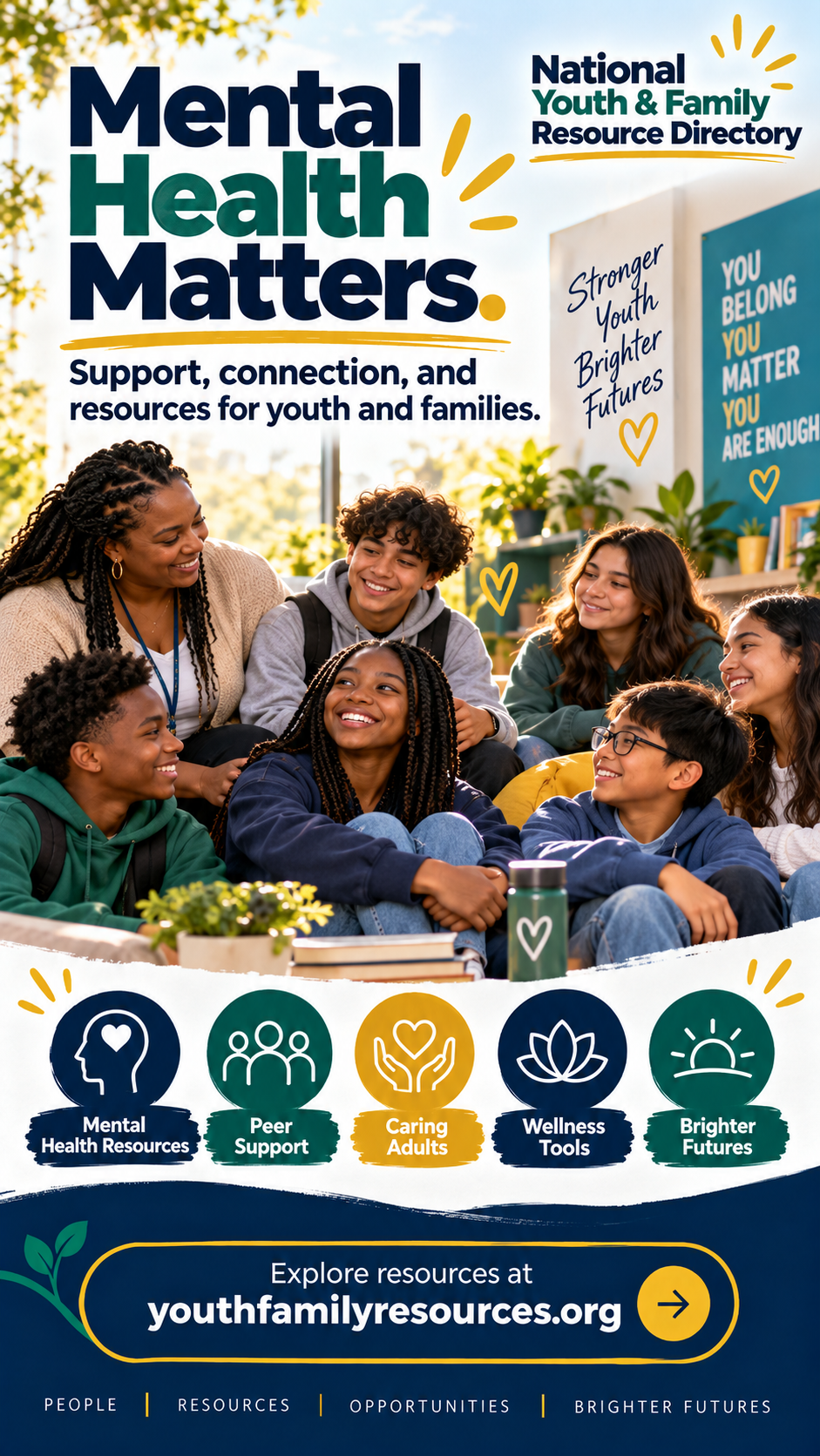 Mental Health Matters — support, connection, and resources for youth and families