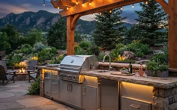 Outdoor Kitchens & Amenities outdoor living services