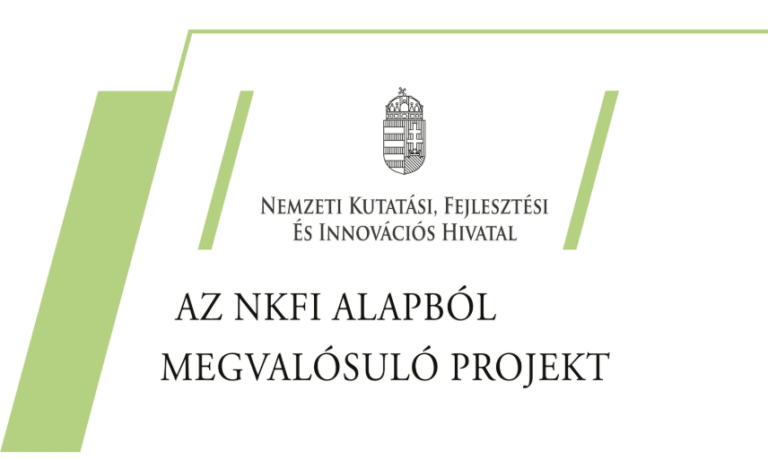National Research, Development and Innovation Office — Project funded by NKFI