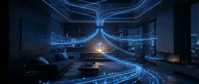 Hogar inteligente con fibra óptica GBIC