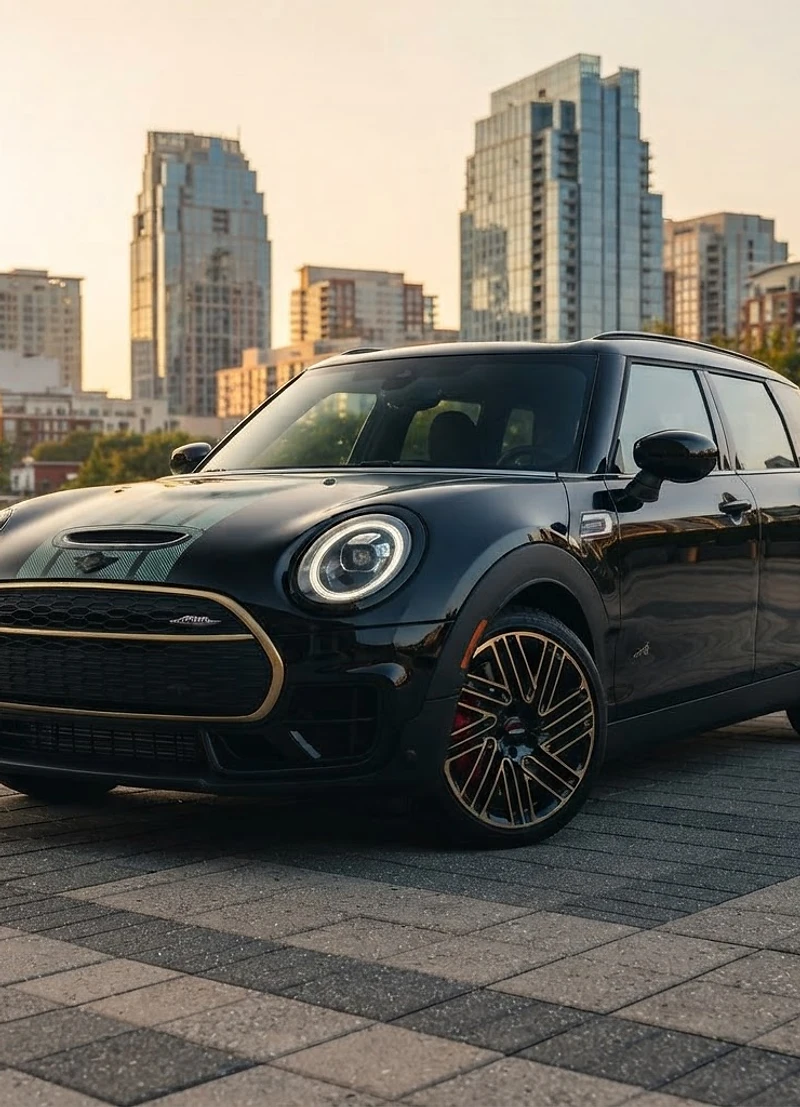 A premium vehicle arriving in Raleigh — the drive begins