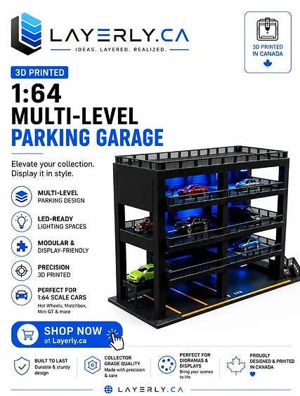 Build your own mini city with Layerly modular 3D printed pieces