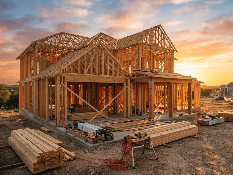 Residential construction framing