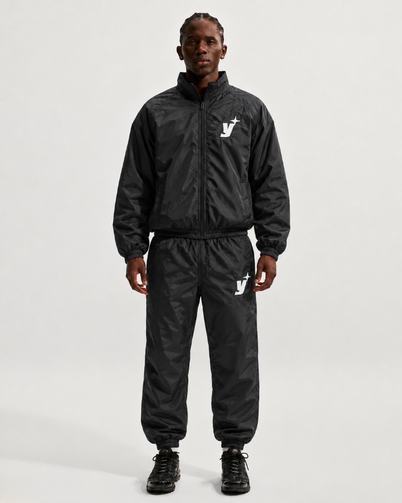 yung1n Black Varsity Set