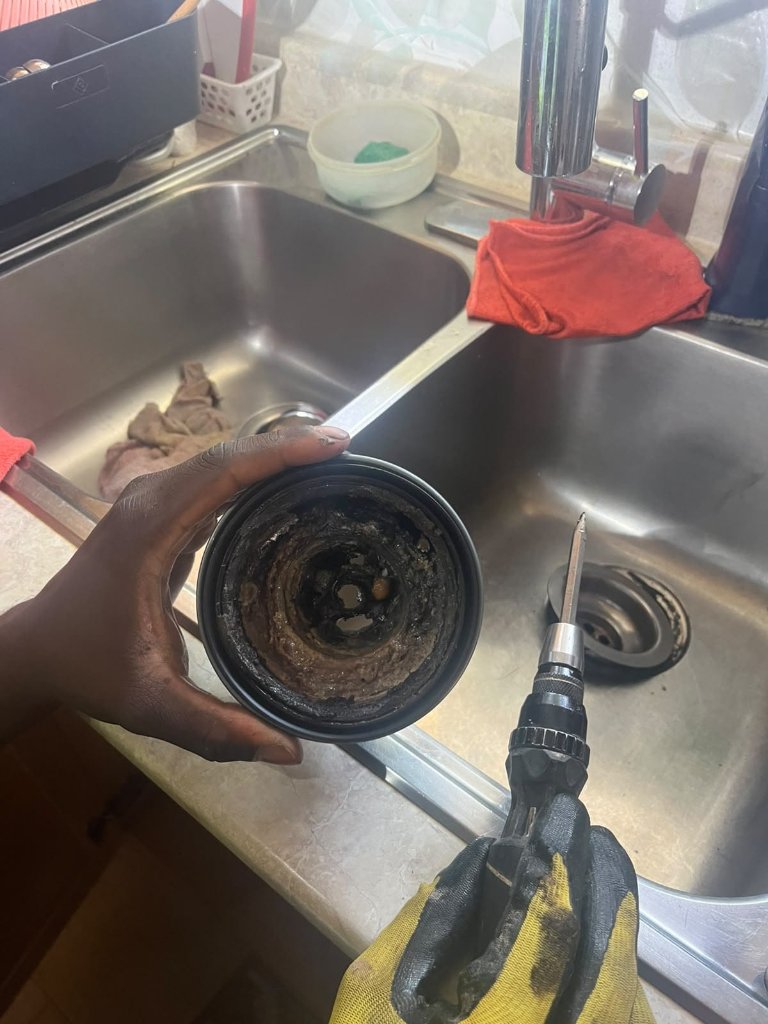 Basement drain repair: concrete break, PVC drain install, camera inspection, concrete restore.