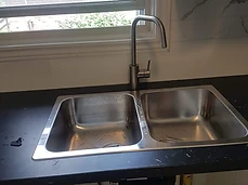 Hamilton Kitchen Sink Installation, Residential plumbing, Brantford / Woodstock / Niagara, photo 1 of 2