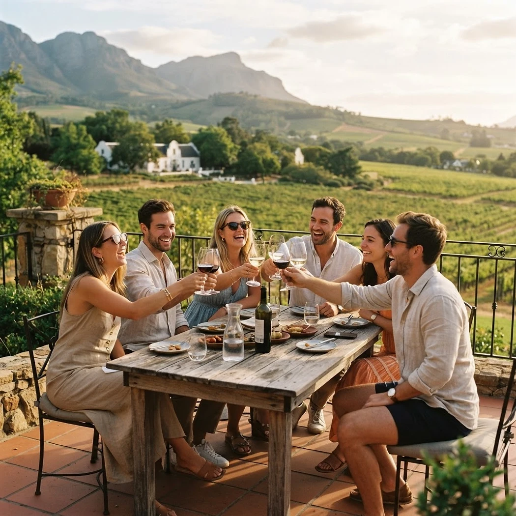 Group Wine Tour — Stellenbosch wine tour