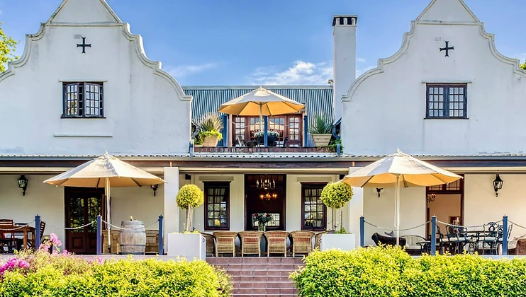 Vredenburg Manor House wine estate in Stellenbosch