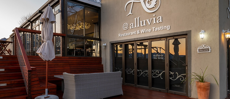 Alluvia Boutique Winery conference venue in Stellenbosch