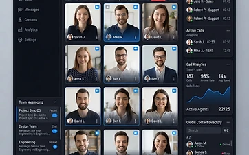 Unified communications dashboard