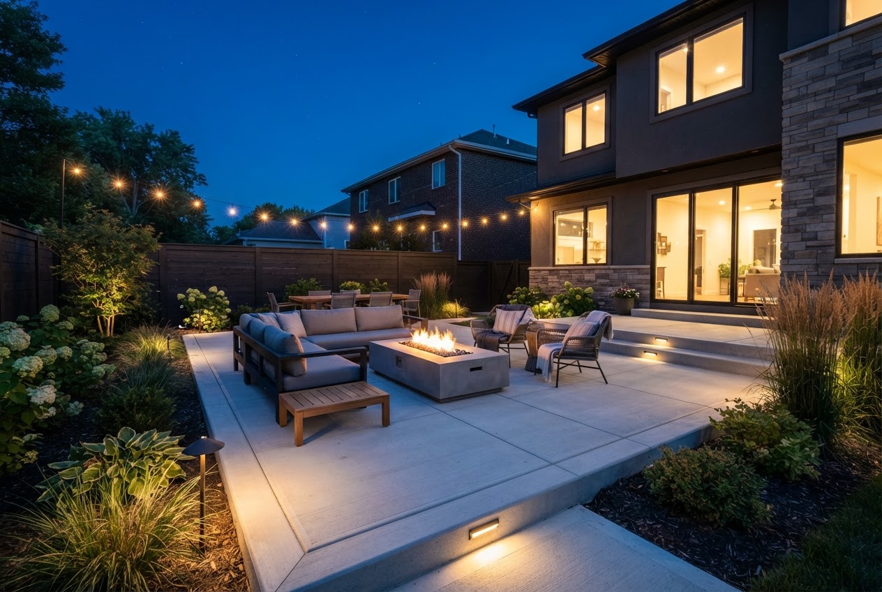 Concrete Patios in Cincinnati by Trippel Contracting Services