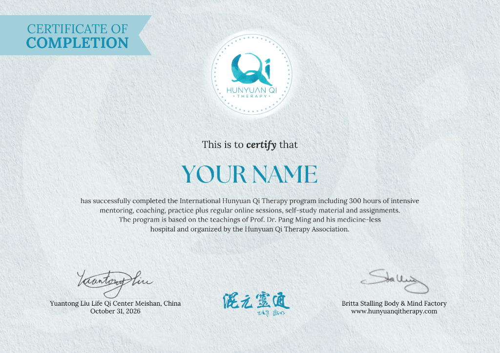 Certificate of Completion