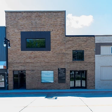 Street-level facade of The Worthington Office Gallery at 919 4th Ave