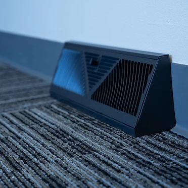 Floor HVAC register detail