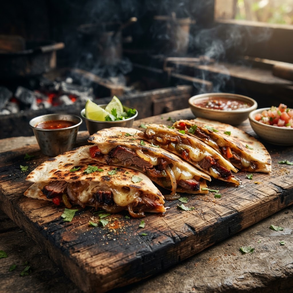 Brisket Quesadilla