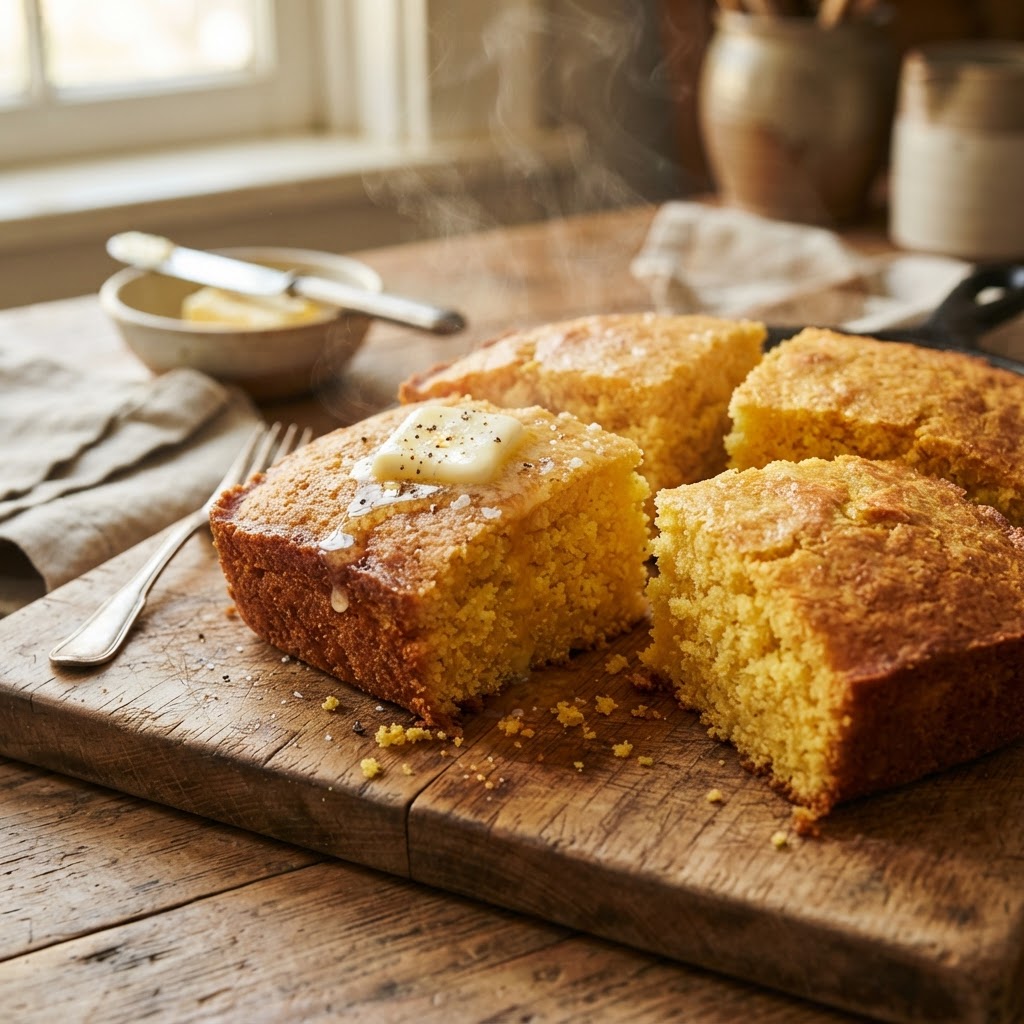 Fresh Butter Corn Bread