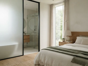 Serene bedroom with en-suite bathroom