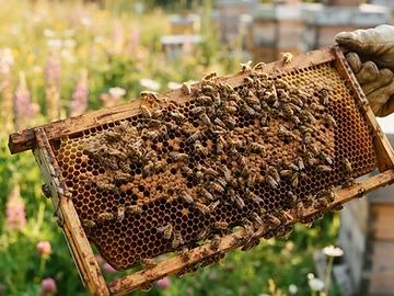 Honey Bees at Providence Pastures