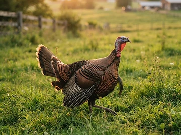 Pasture-Raised Turkeys at Providence Pastures