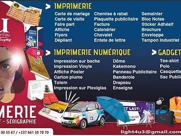 Catalogue services — Imprimerie & gadgets