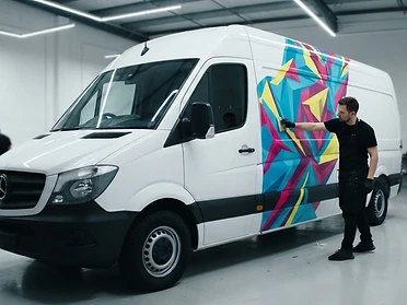 Wrapping véhicule — Flotte commerciale