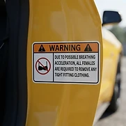 Yellow sports car