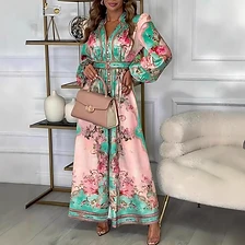 Blossom Bloom Floral Maxi Gown — Everyday Elegance