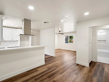 Open Kitchen & Living