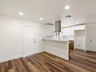 Open-Concept Kitchen & Living