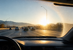 Low Autumn Sun and the First Cold Morning: Two Things Your Windshield Isn't Ready For